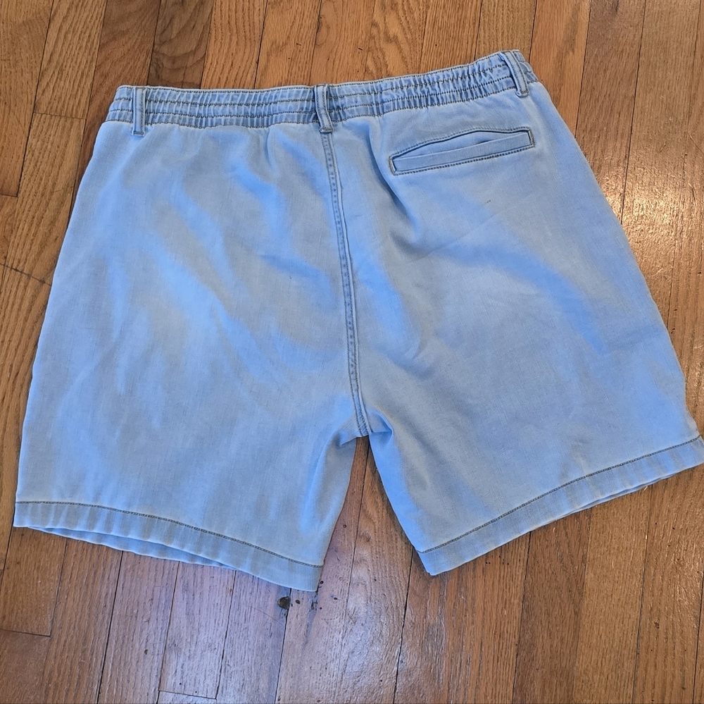 U.S. Polo Assn. Men’s Drawstring Jean Shorts – Light Wash Size XL - Picture 4 of 5